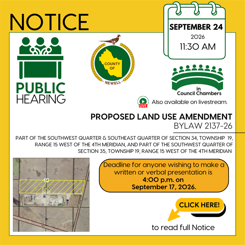 Proposed Bylaw 2137-26 Land Use Amendment