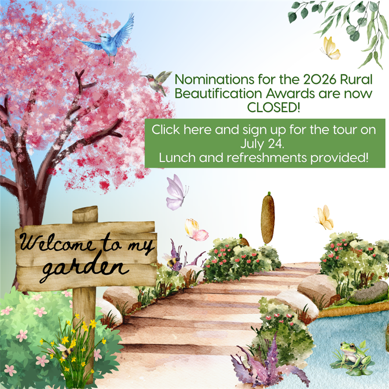 Rural Beautification tour sign up